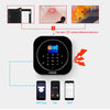 FUERS G12 Tuya WiFi GSM système d'alarme de sécurité sans fil maison affaires alarme antivol avec sirène RFID détecteur de mouvement capteur de fumée