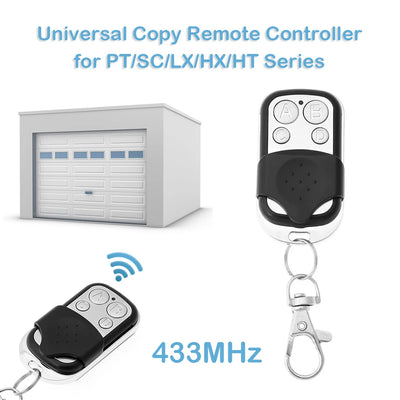 10 pièces 433MHz copie intelligente duplicateur télécommande 4 boutons électrique porte de Garage ouvre-porte télécommande Code de clonage clé de voiture