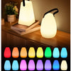 Tuya-Lampe de Table Portable Intelligente, Télécommande, RVB, LED, Extérieur, Étanche, Sans Fil, Camping, USB, Veilleuse, 16 Documents