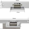 Kit complet de système de contrôle d'accès de porte, lecteur de clavier RFID 125KHz, boîtier métallique, serrure électromagnétique 180KG, alimentation électrique DC12V 3A