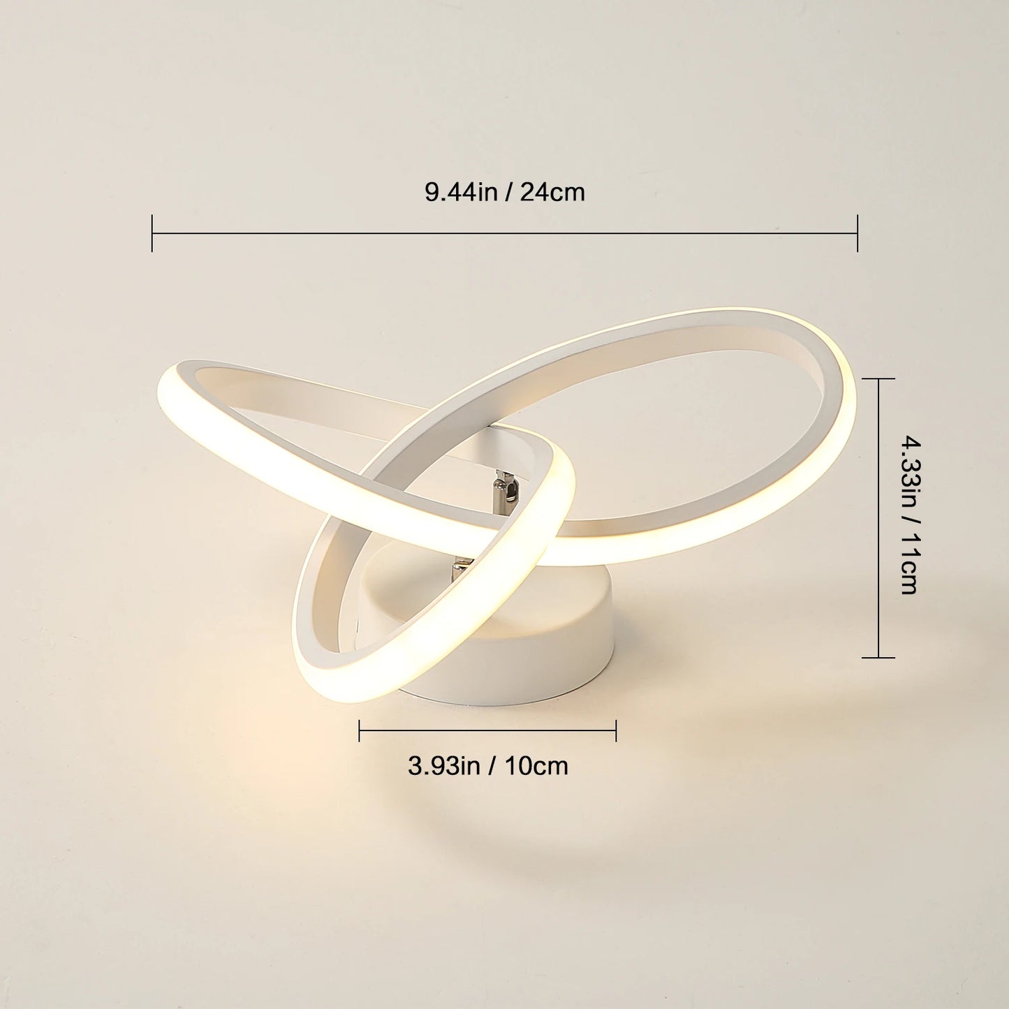 Plafonnier LED, plafonnier moderne 20W 2200LM plafonnier blanc pour cuisine, couloir, chambre à coucher, commande d'interrupteur