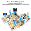 PGST résidentiel Tuya intelligent Gsm Wifi système d'alarme pour la maison sans fil alarme de sécurité maison vie intelligente App contrôle travail avec ALexa