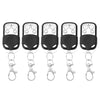 10 pièces 433MHz copie intelligente duplicateur télécommande 4 boutons électrique porte de Garage ouvre-porte télécommande Code de clonage clé de voiture