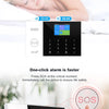 Nouveau système d'alarme domestique sans fil 2G GSM WiFi avec détecteur de mouvement alarme antivol pour Tuya SmartLife APP alarme de maison de jardin