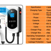 Feyree EV chargeur Type2 câble 32A 7.6kW charge dynamique blancage EVSE Wallbox APP fonction 11kW 22kW Station de charge voiture électrique