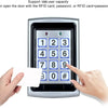 Kit complet de système de contrôle d'accès de porte, lecteur de clavier RFID 125KHz, boîtier métallique, serrure électromagnétique 180KG, alimentation électrique DC12V 3A