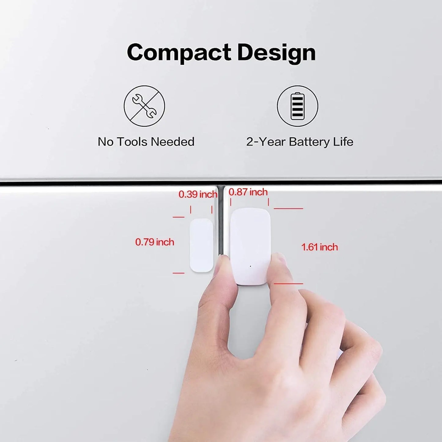 Aqara – capteur de porte et fenêtre Zigbee, Version mondiale, application pour maison intelligente, moniteur à distance sans fil, MCCGQ11LM, fonctionne avec Mi HomeKit