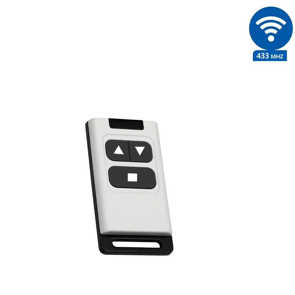 Commutateur de store de rideau 433MHz 110V 220V, télécommande sans fil à 2 voies, Module de volet roulant, émetteur récepteur, pour porte moteur
