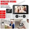 Interphone vidéo sans fil, écran 4.3 pouces, sonnette visuelle, Vision nocturne IR, caméra de Surveillance visuelle, caméra de sécurité pour maison intelligente