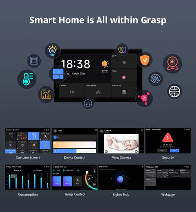 SONOFF NSPanel Pro 120 Type panneau de commande pour maison intelligente consommation d'énergie intelligente Module de commutation bricolage prise en charge des appareils Sonoff