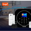 FUERS G12 Tuya WiFi GSM système d'alarme de sécurité sans fil maison affaires alarme antivol avec sirène RFID détecteur de mouvement capteur de fumée