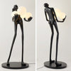 Lampadaire Humanoïde Nordique, Sculpture Design, Décoration de Hall d'Exposition, Lampes de Salon, Lampe de Style Halloween, Lampe de Chambre