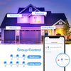 Alexa inda Wifi LED, Ampoule intelligente RVB, Sophblewith Alexa et Google Home, App lonely, 7 W, 806 LMDmmable, 2700k-6500k