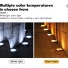 8/20LED disque solaire extérieur lumière IP65 jardin extérieur solaire lampes souterraines pont lumière enterré solaire jardin lumière décorative
