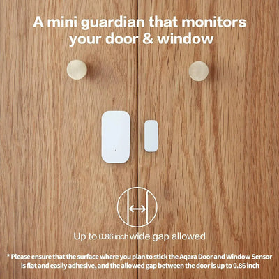 Aqara – capteur de porte et fenêtre Zigbee, Version mondiale, application pour maison intelligente, moniteur à distance sans fil, MCCGQ11LM, fonctionne avec Mi HomeKit