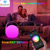 Tuya-Lampe de Table Portable Intelligente, Télécommande, RVB, LED, Extérieur, Étanche, Sans Fil, Camping, USB, Veilleuse, 16 Documents