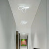Plafonnier LED, plafonnier moderne 20W 2200LM plafonnier blanc pour cuisine, couloir, chambre à coucher, commande d'interrupteur