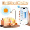 Tuya SmartZigbee-Capteur de niveau de liquide à ultrasons, moniteur d'eau précieuse, notification d'alarme en temps réel, IOS, Android, contrôle par distance