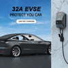 WOUEJ EV Station de charge W3 Type 2 7KW 32A 1 phase chargeur de véhicule électrique Wallbox APP commande vocale carte RFID écran LCD