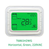 Thermostat numérique pour climatiseur, contrôleur de température à distance, vertical et horizontal, Honeywell, T6861, FCU, T68Également V2WG, T68Également V1WG