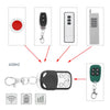 10 pièces 433MHz copie intelligente duplicateur télécommande 4 boutons électrique porte de Garage ouvre-porte télécommande Code de clonage clé de voiture