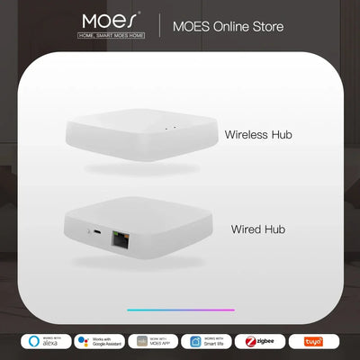 Tuya ZigBee 3.0 passerelle intelligente Hub pont de maison intelligente application Smart Life télécommande sans fil fonctionne avec Alexa Google Home