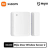 Original Xiaomi Mijia capteur de porte fenêtre 2 Bluetooth connecter capteur de porte taille de poche maison intelligente contrôle automatique par l'application Mi Home