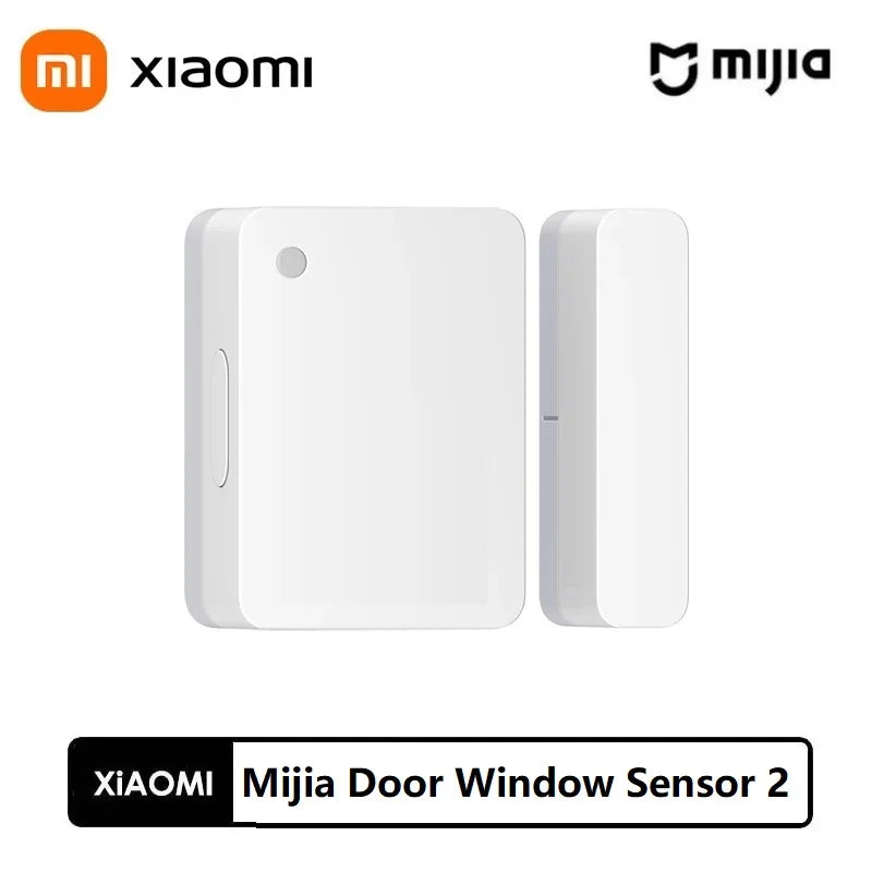 Original Xiaomi Mijia capteur de porte fenêtre 2 Bluetooth connecter capteur de porte taille de poche maison intelligente contrôle automatique par l'application Mi Home