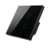 Tuya – interrupteur intelligent WiFi, fil neutre, lumière ue, aucun fil neutre requis, interrupteur tactile mural, 1/2/3/4 gangs, fonctionne avec Alexa Google Home