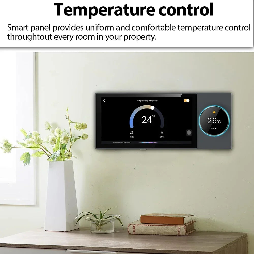 Jianshu-Panneau de contrôle Wifi Zigbee, pour maison intelligente, 6 pouces