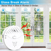 Tuya – capteur de vibrations WiFi intelligent, alarme, détecteur de vibrations pour portes et fenêtres, 130db, alerte de Protection de sécurité domestique, fonctionne avec Alexa