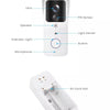 Sonnette vidéo WiFi 5G 2.4G, 1080P, Tuya, interphone intelligent sans fil pour l'extérieur, caméra sans fil étanche avec sonnerie d'alimentation AC/DC