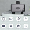Tuya – minuteries d'arrosage de jardin intelligentes, 2 sorties, contrôleur d'irrigation goutte à goutte, Valve d'eau, retardateur de pluie, contrôleurs programmables