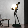 Lampadaire Humanoïde Nordique, Sculpture Design, Décoration de Hall d'Exposition, Lampes de Salon, Lampe de Style Halloween, Lampe de Chambre