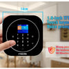 FUERS G12 Tuya WiFi GSM système d'alarme de sécurité sans fil maison affaires alarme antivol avec sirène RFID détecteur de mouvement capteur de fumée