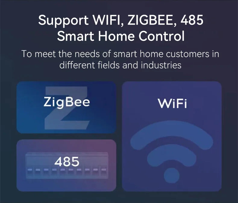Jianshu-Panneau de contrôle Wifi Zigbee, pour maison intelligente, 6 pouces