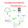 Tuya ZigBee – capteur de porte et fenêtre, détection de lumière Lux 2 en 1, alarme magnétique en temps réel, application, moniteur à distance, fonctionne avec Alexa Google