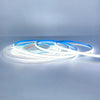 Bande lumineuse CCT COB flexible à intensité variable, ultra fine, DC24V, 5mm, 608 LED/m, 2700-6500K, Densité LED, Éclairage décoratif, Bande de chambre LED