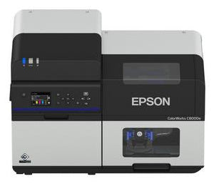 Epson ColorWorks C8000e (BK) imprimante pour étiquettes Jet d'encre Couleur 600 x 1200 DPI 300 mm/sec Avec fil &sans fil Ethernet/LAN