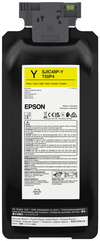Epson SJIC48P-Y cartouche d'encre 1 pièce(s) Original Jaune